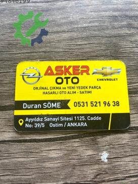 Opel Vectra İstavroz Dişli çıkma parça
