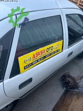 Opel Vectra Sağ Arka Kapı Camı çıkma parça