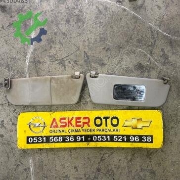 Opel Vectra Sağ Güneşlik çıkma parça