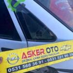 Opel VECTRA A SOL ARKA KELEBEK CAMI