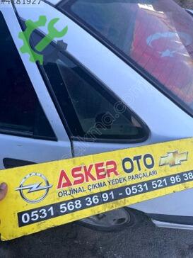 Opel Vectra Sol Arka Kelebek Camı çıkma parça