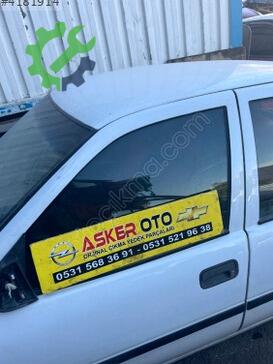 Opel Vectra Sol Ön Kapı Camı çıkma parça
