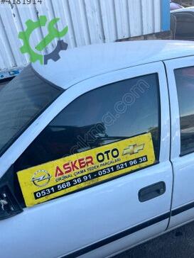 Opel Vectra Sol Ön Kapı Camı çıkma parça