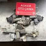 Opel Vectra b sağ arka cam kirikosu