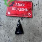 Opel Vectra b sağ arka kapı dış üçgeni