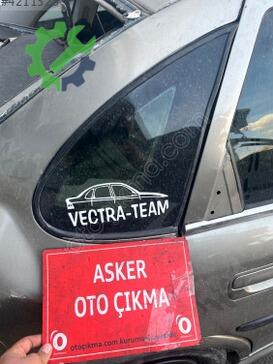 Opel Vectra Sağ Arka Kelebek Camı çıkma parça