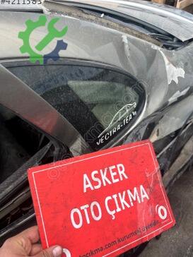 Opel Vectra Sol Arka Kelebek Camı çıkma parça