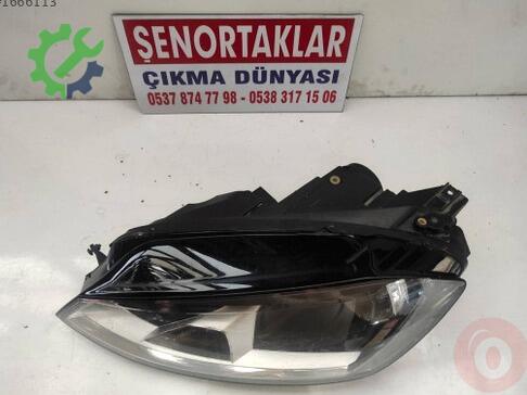 Volkswagen Golf Sol Ön Far çıkma parça
