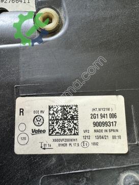 Volkswagen Polo Sağ Ön Far 90099317 çıkma parça