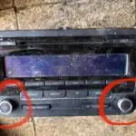 Volkswagen Transporter T5 CD Çalar Teyp Joistik Düğmesi