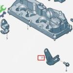 VOLKSWAGEN TRANSPORTER T6 Üst Motor Kanca Braketi 03L103390Q