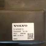 Volvo motor beyni xc60 ve 31459512 kod numarasına uyumlu seriler