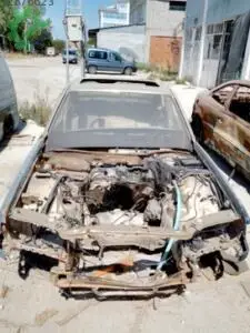W126 m117 v8 500se Mercedes benz çıkma Direksiyon yağ bidonu