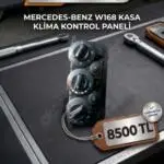 W168 kasa Mercedes çıkma klima kontrol paneli