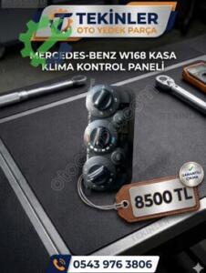 W168 kasa Mercedes çıkma klima kontrol paneli