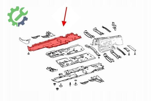 Mercedes-Benz S Serisi Motor Alt Muhafaza 2226801307 çıkma parça
