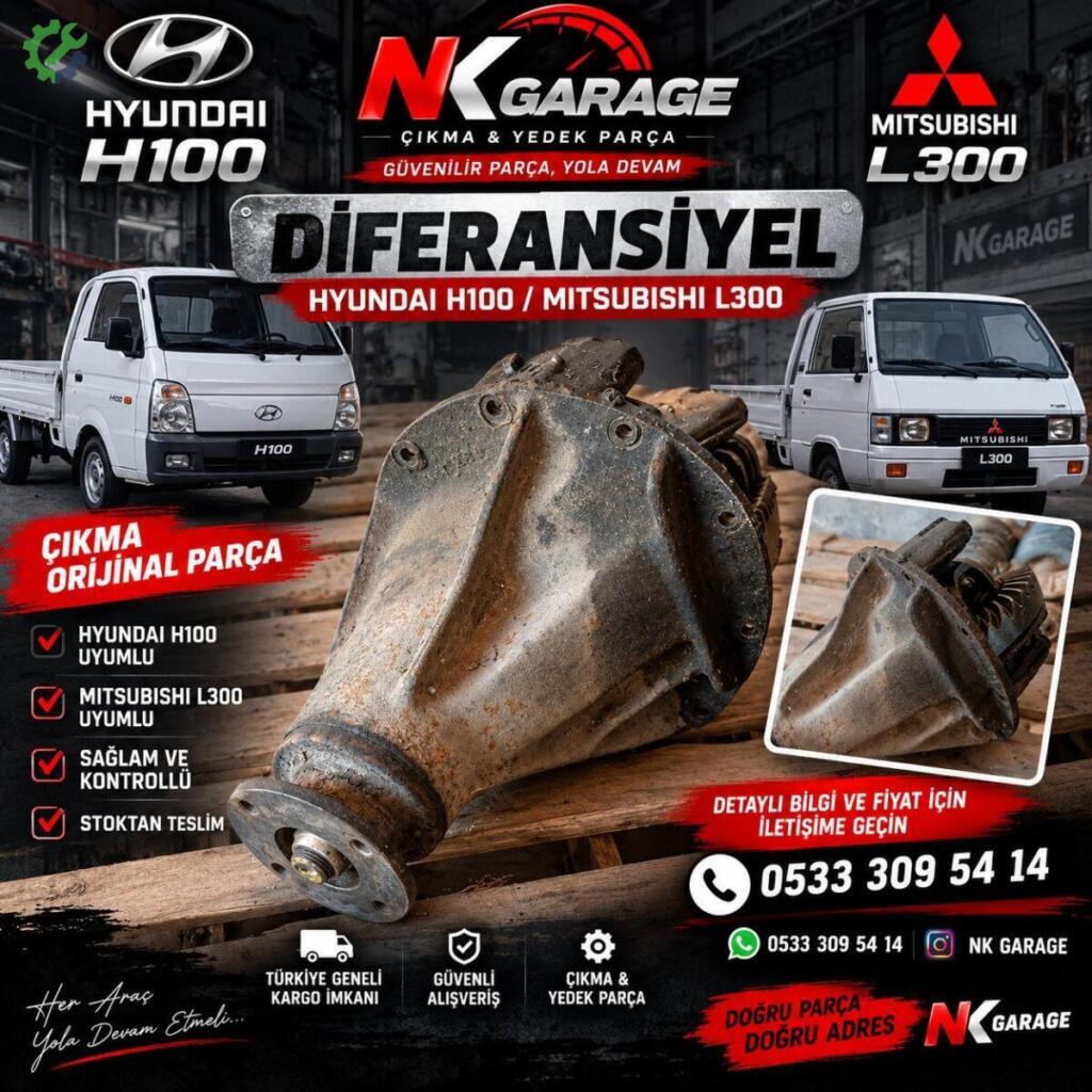 Mitsubishi L300 Arka Defransiyel çıkma parça