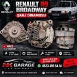 Renault R9 Brodway şarj dinamosu Mako
