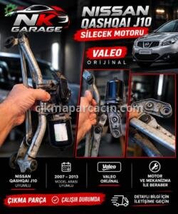 Nissan Qashqai Silecek Motoru