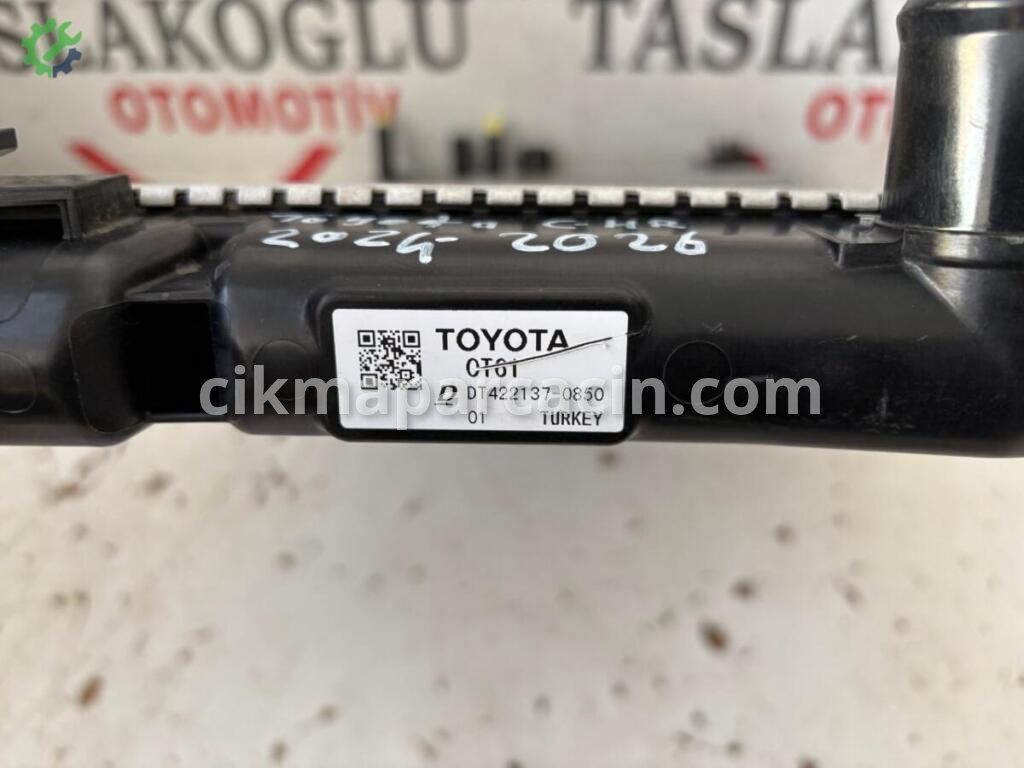 Toyota C-HR Radyatör çıkma parça