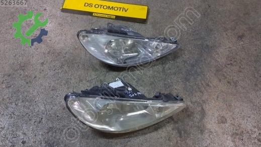 Peugeot 206 Sağ Ön Far 1998-2002 çıkma parça