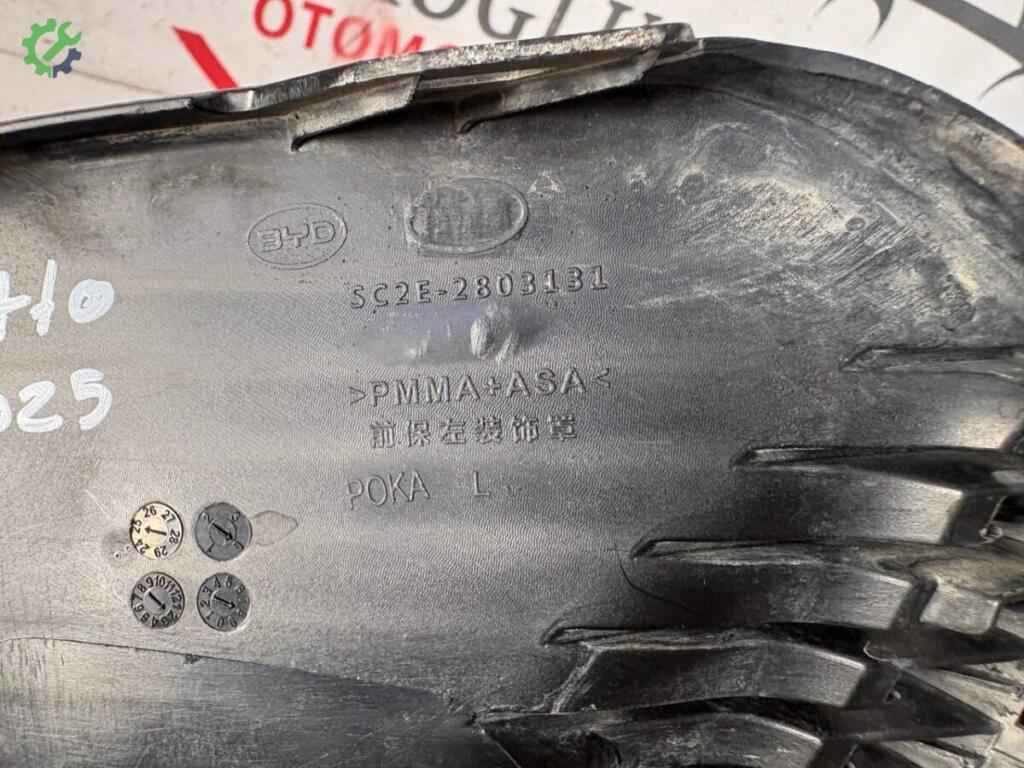 BYD Atto 3 Sağ Ön Sis Çerçevesi çıkma parça
