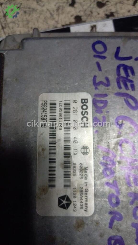 2001 Jeep Grand Cherokee Motor Beyni Çıkma Parça Mersin