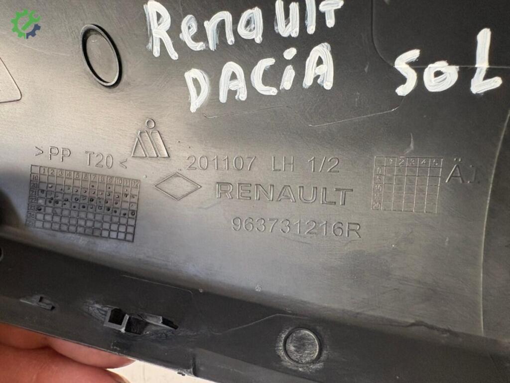 Dacia Duster Ayna Kapağı 963831216R çıkma parça