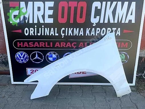 Audi A6 Sol Ön Çamurluk çıkma parça