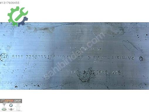 BMW 1 Serisi Tampon Demiri 7255393 çıkma parça
