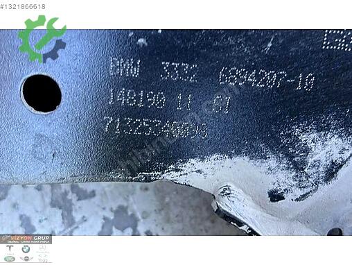 BMW 2 Serisi Sol Taşıyıcı 6894207 çıkma parça
