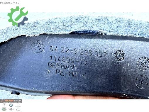 BMW 1 Serisi Klima Borusu 9226007 çıkma parça