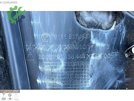 BMW 1 Serisi Ön Tampon 8070938 çıkma parça