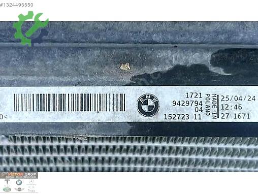 BMW 3 Serisi Radyatör 8666811 çıkma parça