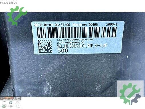 BMW 3 Serisi Arka Tampon 8085484 çıkma parça