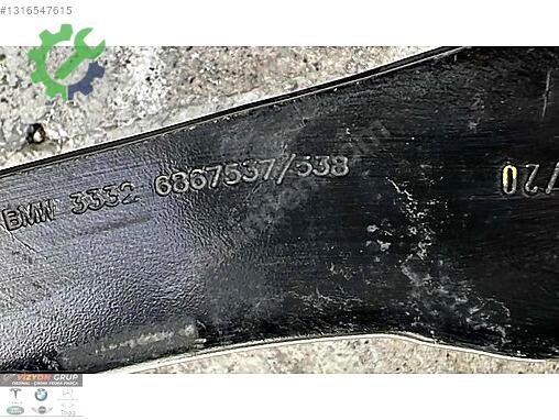 BMW 5 Serisi Salıncak (Alt Tabla) 6867537 çıkma parça