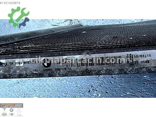 BMW 5 Serisi Klima Radyatörü 6805453 çıkma parça