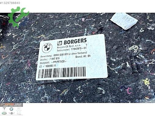 BMW 5 Serisi Bagaj Plastiği 7942875 çıkma parça