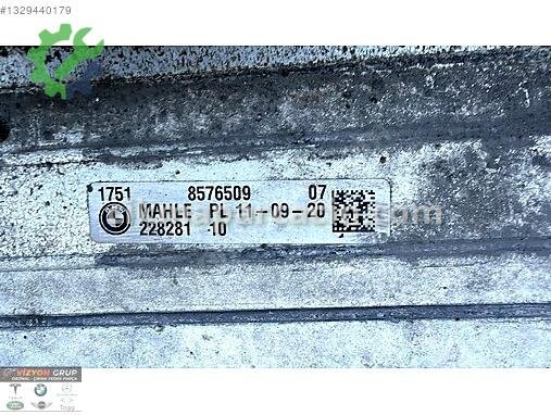 BMW 5 Serisi Intercooler 8576509 çıkma parça
