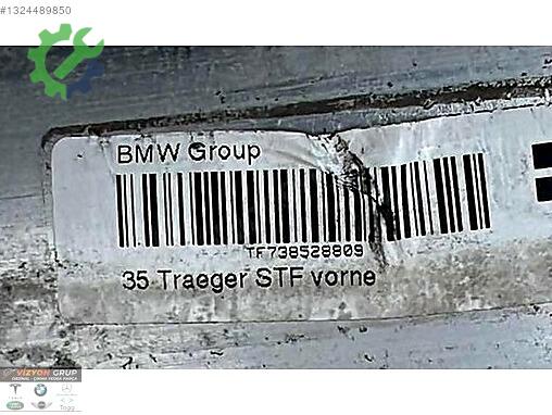 BMW 5 Serisi Ön Tampon Demiri 7385288 çıkma parça