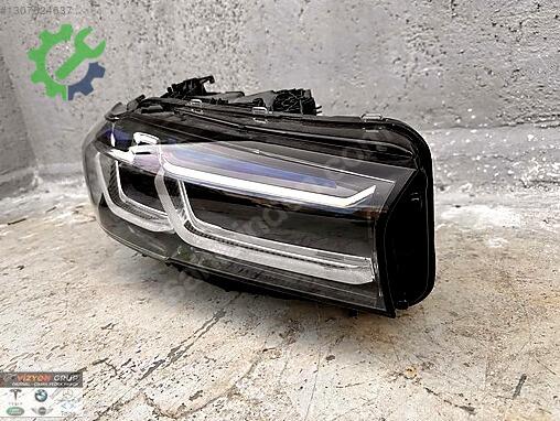 BMW 5 Serisi Sağ Ön Far 5A388D6 çıkma parça
