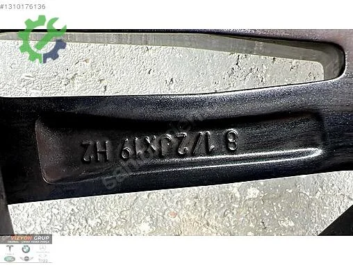 BMW Jant çıkma parça - VİZYON GRUP ORJİNAL ÇIKMA YEDEK PARÇA İstanbul