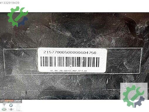 BMW 5 Serisi Arka Difüzör 8084716 çıkma parça