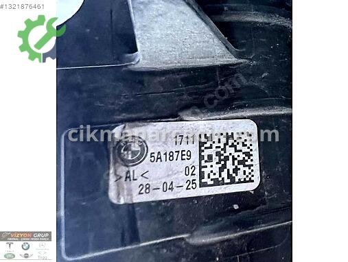 BMW 5 Serisi Radyatör 5A187E9 çıkma parça