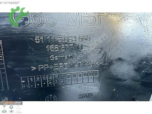 BMW 5 Serisi Tampon Braketi 8084655 çıkma parça