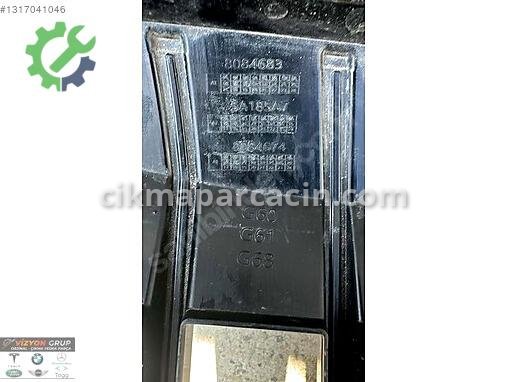 BMW 5 Serisi Ön Panjur 8084683 çıkma parça