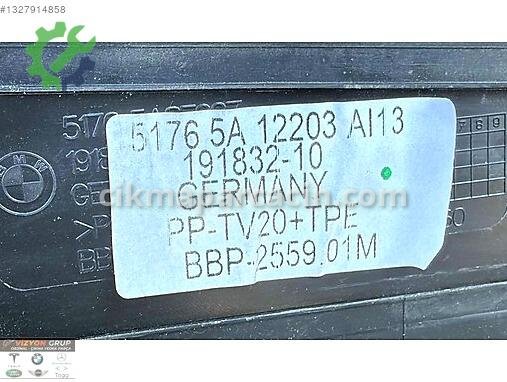 BMW 5 Serisi Panel Üst Plastiği 5A12203 çıkma parça