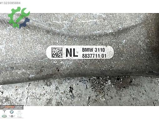 BMW 5 Serisi Salıncak (Alt Tabla) 31108837711 çıkma parça