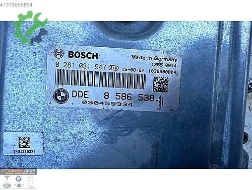 BMW 1 Serisi Motor Beyni 8586538 çıkma parça