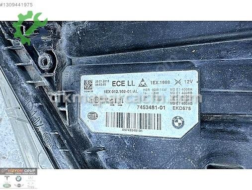 BMW 3 Serisi Far 7453481 çıkma parça